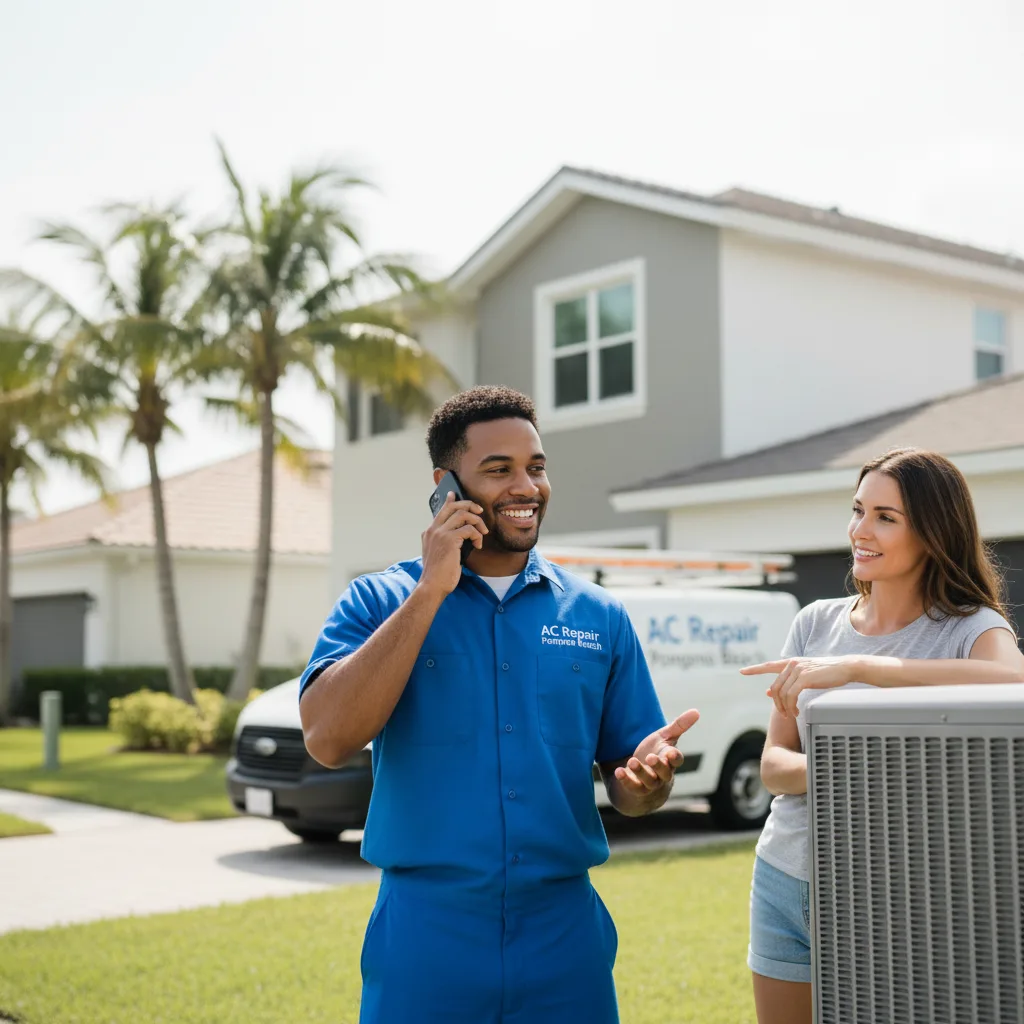 AC Repair Pompano Beach customer support in Brockport